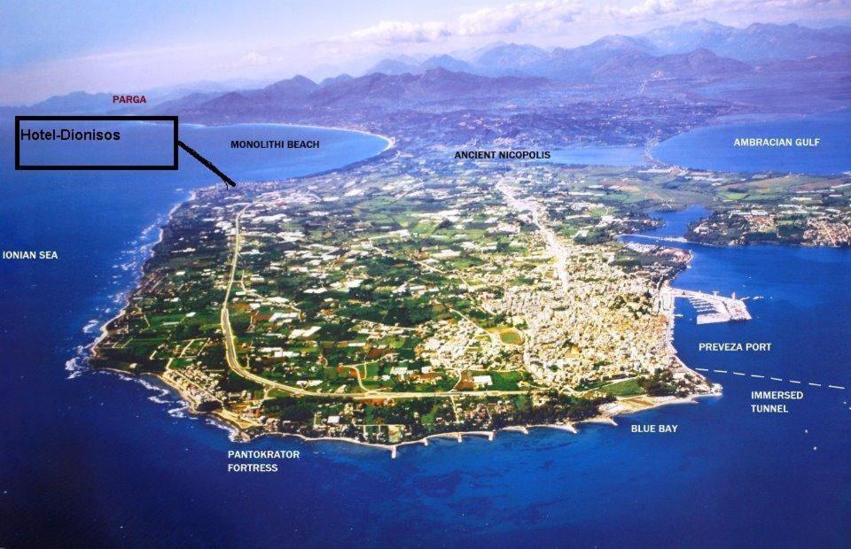 Ξενοδοχείο Διόνυσος Μύτικας Εξωτερικό φωτογραφία